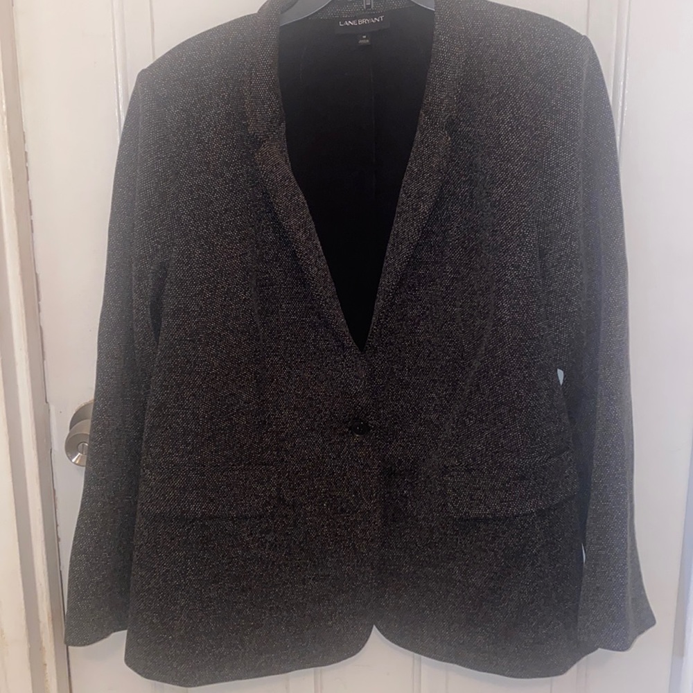 EUC Lane Bryant Tweed Blazer